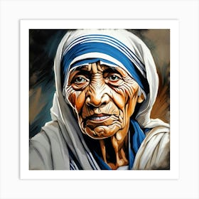 Special 8 M Mother Teresa of Calcutta Art Print