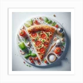 Pizza10 Art Print