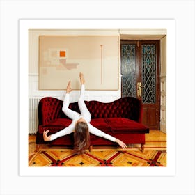 The Urban Yoga: Madrid 04 Art Print