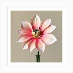 Dahlia Art Print