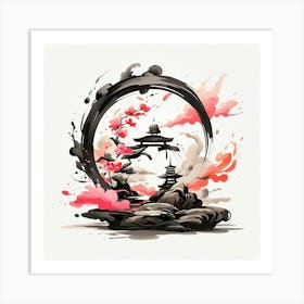 Asian Painting Art Print