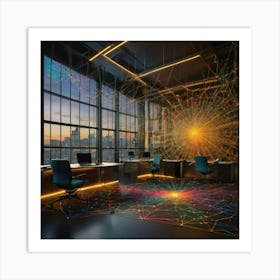 Office Space Art Print