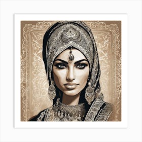 Egyptian Woman Art Print