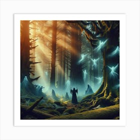 Fairy Forest 16 Art Print