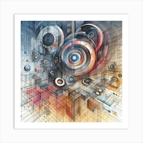 Abstract Painting 20 Art Print