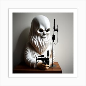 Skulduggery Art Print