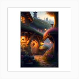 Village 2 Art Print