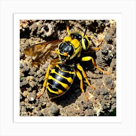 Wasp photo 13 Art Print