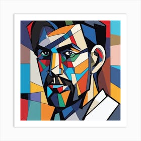 Portrait Of A Man Art Print