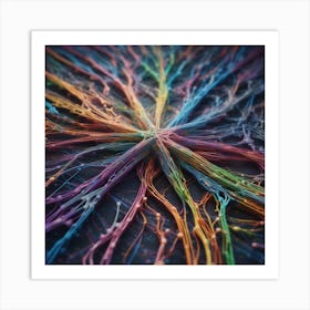 Neuronal Network 4 Art Print