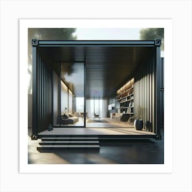 Shipping Container Home 2 Art Print