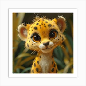 Cheetah 18 Art Print