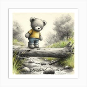 Teddy Bear 28 Art Print