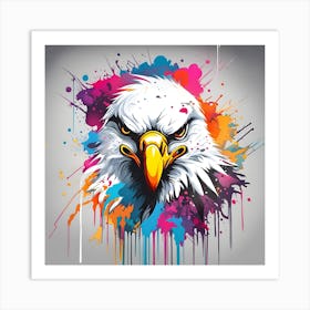 Eagle Painting Art Print