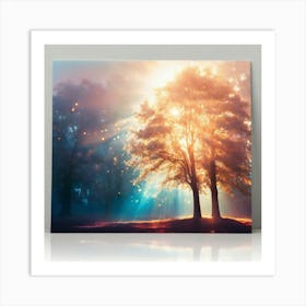 Rays Of Light 3 Art Print