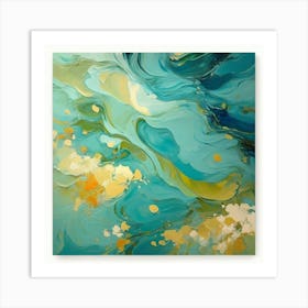 Abstract Painting 5 Art Print