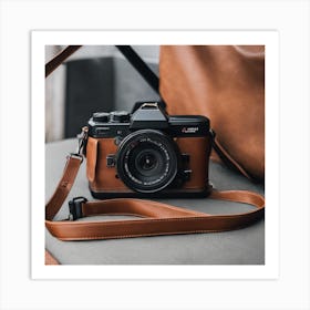 Camera With A Strap Art Print