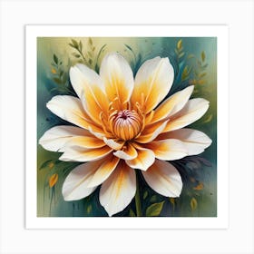 Dahlia 30 Art Print