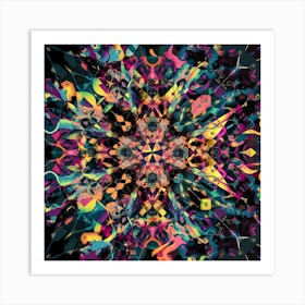 Kaleidoscopic Dreamscape Art Print