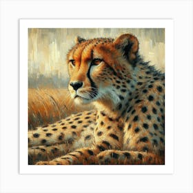 Cheetah Art Print