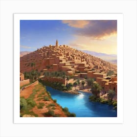 City Of Morocco Art Print