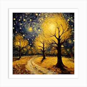 Starry Night 29 Art Print