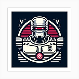 Robot Logo Poster