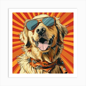 Golden Retriever 7 Art Print