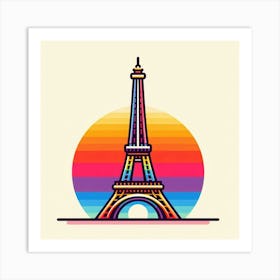 Eiffel Tower 2 Art Print