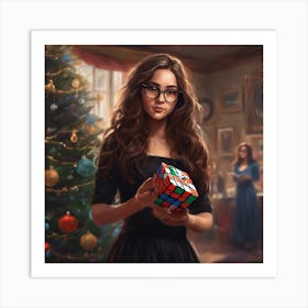 Rubik'S Cube Art Print