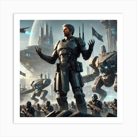 Premier Gregor Yurov Sci Fi Art Print