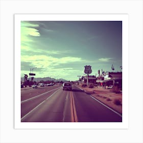 Arizona Road Art Print