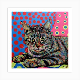 Sassy Cat Art Print