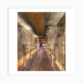 Egyptian Temple 28 Art Print