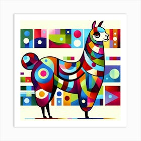 Llama 1 Art Print