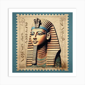 Pharaoh Of Egypt Art Print