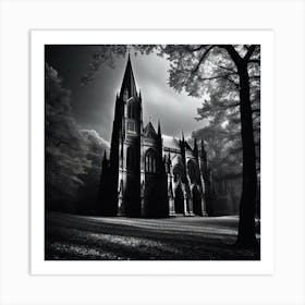 Church In The Woods 5 Art Print