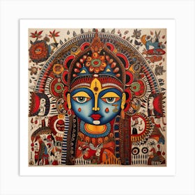 Lord Krishna Art Print