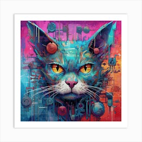 Kitty Cat 2 Art Print