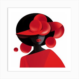 Red Hat 6 Art Print