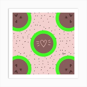 Kiwi Love Art Print