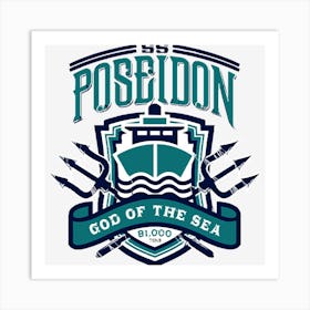 Poseidon Art Print