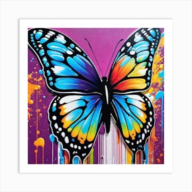 Colorful Butterfly 37 Art Print