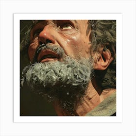 Portrait Of An Old Man 1 Art Print