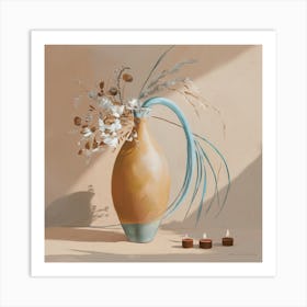 Vase Of Flowers 4 Art Print