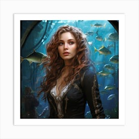 Mermaid 5 Art Print