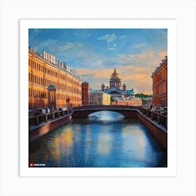 St Petersburg 1 Art Print