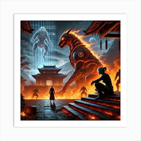 Episode 6 Fires Of Betrayal Title Art Print