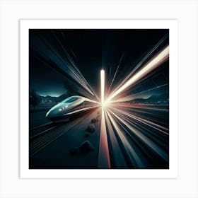 High Speed Train 21 Art Print