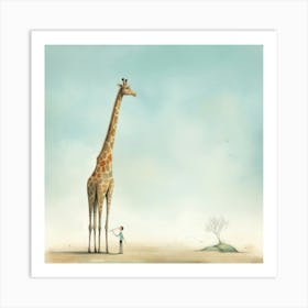 Giraffe 2 Art Print